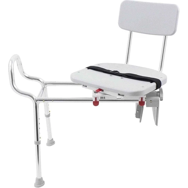 EagleHealth Tub-Mount Swivel Sliding Bench 77762