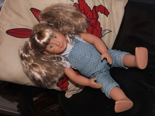 "Lucy"  Is A Delightful Blonde Green Eyed Collectable Designd Freind Doll
