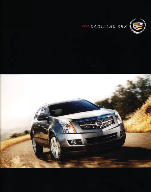 2012 Cadillac SRX 44-page Original Sales Brochure Catalog