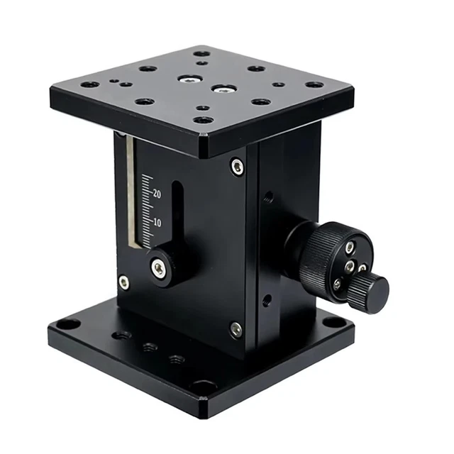 PRECISION MANUAL LIFTING Stage Z-Axis Lift Table Elevating Platform ...