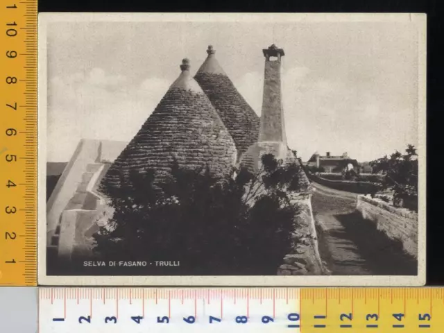 44888] Brindisi - Selva Di Fasano - Trulli  _ 1949