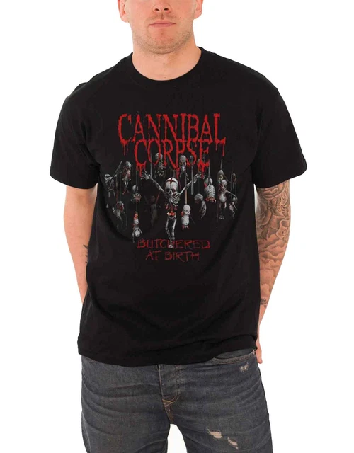 Cannibal Corpse Butchered At Birth 2015 Official Mens New Black T Shirt Size M