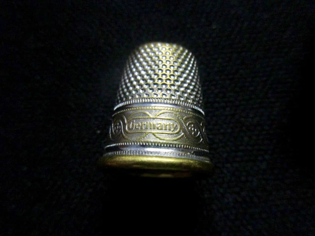 3 THIMBLES 2 GERMANY 1 AUSTRIA fancy Germany with Copper Rim #4
