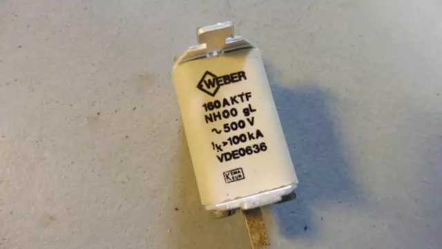 Weber 160A Ktf 500V Vde0636 / # 8 M6L 8140