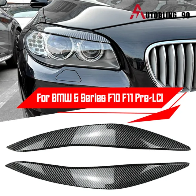 Se adapta a BMW Serie 5 F10/F11 Pre-LCI 2011-2014, faro cubierta párpados ABS