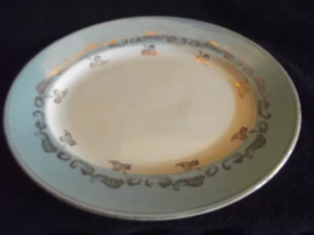 Rare Vintage Barratts Delphatic White  Oval Plate