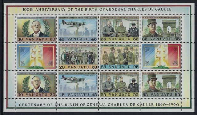 Prophila Collection Andorra – Französische Post Dreierstreifen 418-419, Postfrisch MNH 1990
