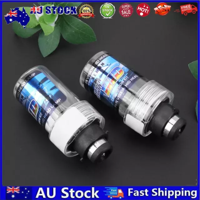 AU 2pcs D2R 55W OEM Car HID Xenon Headlight Replacement Bulbs (8,000K)