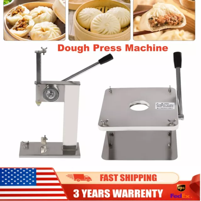 Commercial Bun Forming Maker Stainless Steel Bun Pressing Machine Baozi Dough US 2