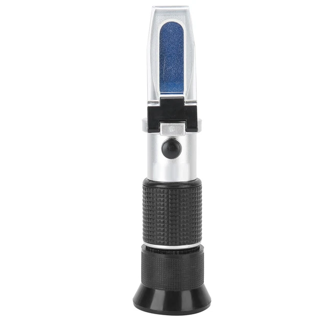 Handheld Refractometer Sugar Concentration Meter Densitometer 0‑50% Sugar Te Dso