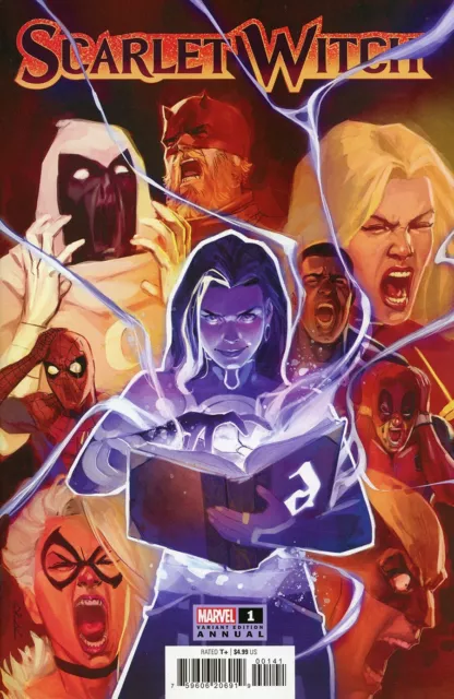 Scarlet Witch Vol 3 Annual #1 Cover D Reis Spoiler Cover Marvel 2023 EB86