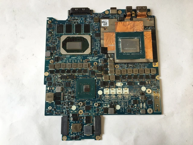 DELL ALIENWARE M17 R3 FAULTY MOTHERBOARD i7-10750H RTX 2070 0463WD LA ...