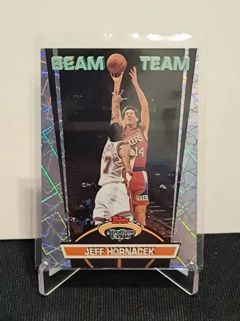 1992-93 Topps Stadium Club Beam Team Members Only Jeff Hornacek 76ers #9 of 21