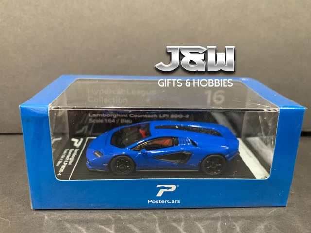 Mini GT 1:64 Lamborghini Countach LPI 800-4 – Colore Rosso Mars, Modello 2024, Pressofuso, #720
