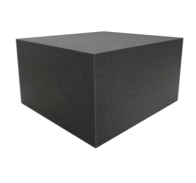 Cube Disque Noir 55x45x35cm sans Housse Niveau Stockage Lit des Niveaux Reha