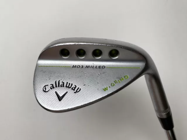 Callaway MD3 Milled Chrome Sand Wedge SW 56* 12 W-Grind DG Wedge Steel Mens RH