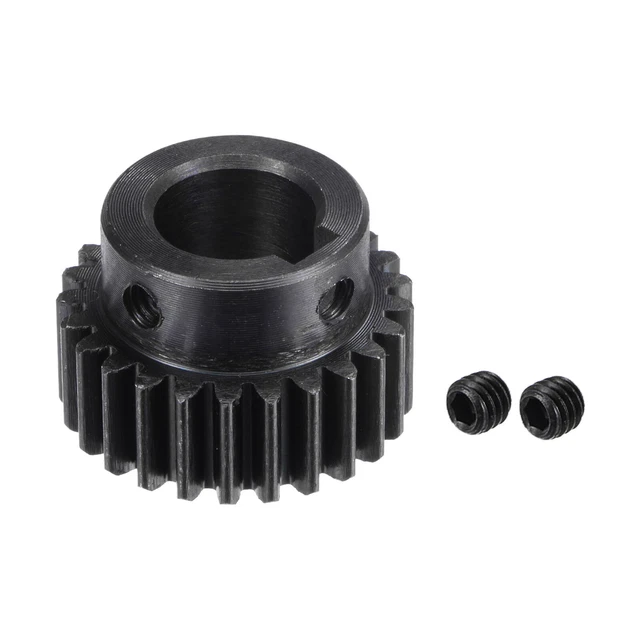 12/5 * 2,3 mm Öffnung 25T Modul 1 Spur Diff Differential Ritzel Motor Getriebe