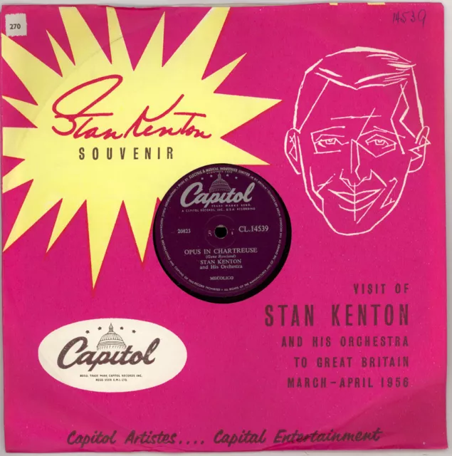 3x STAN KENTON IN GREAT BRITAIN 1956, Sunset tower u.a. Titel, Orig.Cover Set439