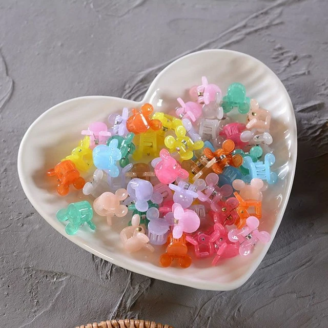 Women Kids Mini Clamp Hairpins Girls Cute Small Hair Crabs Flower Star Hairclip 7