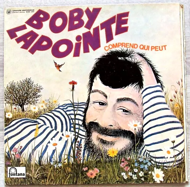 Disque vinyle LP 33t / 30cm – Bobby Lapointe - Comprend qui peut     D960