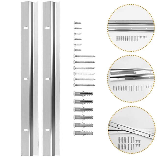 Set De 12 Supports Muraux Pour Voitures Miniatures – Présentation 3D Avec Vis – Pour Collectionneurs Passionnés – Noir