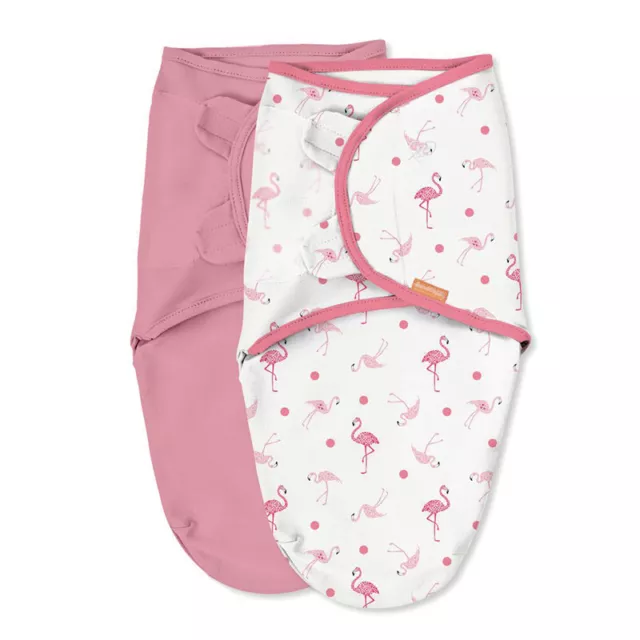 Sommer Säugling SwaddleMe Original Flamingo 2er-Pack - 0-3 Monate