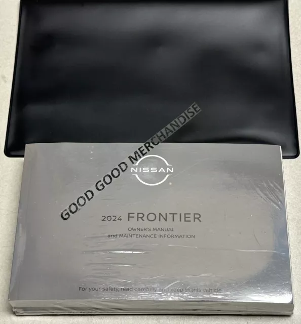 2024 NISSAN FRONTIER Owners Manual ProX 4 Sv S Crew Extended 4X4 2Wd