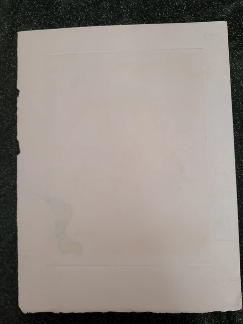 Lithographie signée et numérotée signature à identifier 85/100 "Mlle C" 15