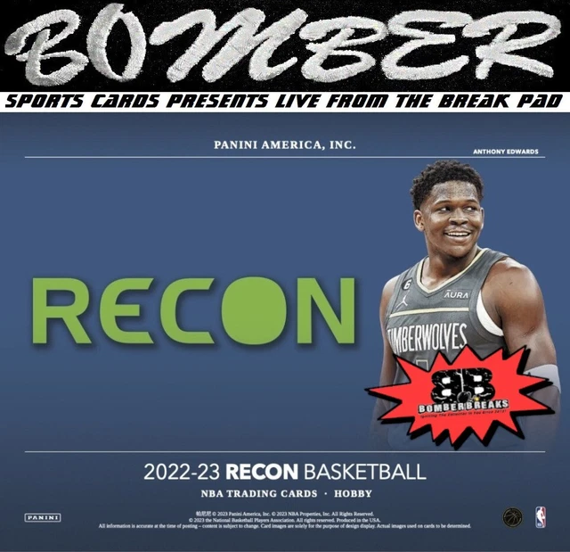 PHOENIX SUNS 202223 Panini Recon Basketball Hobby 4Box Break 7 0.99