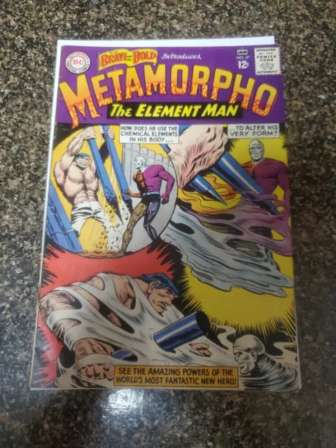 Brave and the Bold #57 - 1st  App METAMORPHO 1965 Vg 💥💥💥