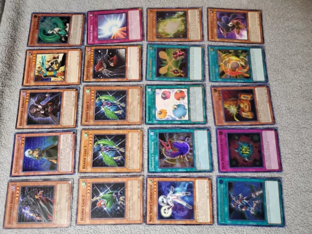 yugioh 100 card lot rare 1st ed and limiteds all classics vintage