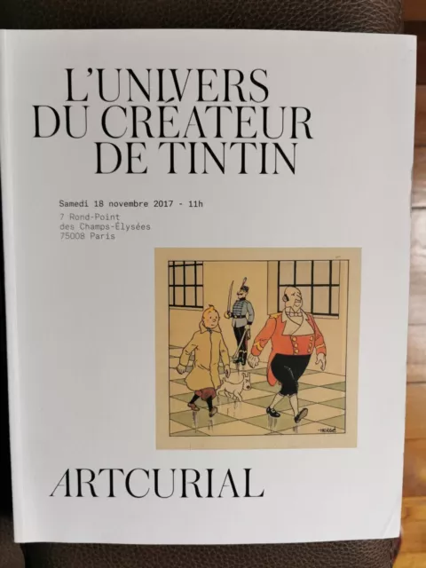 Artcurial - Catalogue De Vente Herge L Univers Du Createur De Tintin 2017