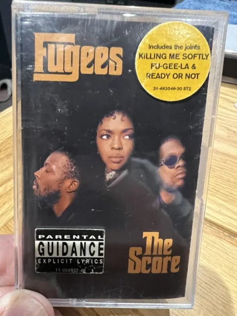 Rare Fugees The Score Cassette Columbia 1996 V.good Condition + 12 Sided Booklet