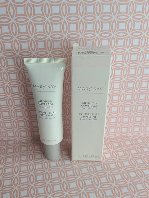 Base de cobertura mediana Mary Kay marfil 105 303600 normal/aceitosa nueva en caja envío gratuito