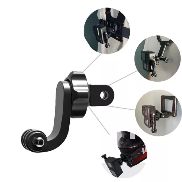 Universal Action Camera Vertical Bracket Adapter For Go-pro Camera Mount UK