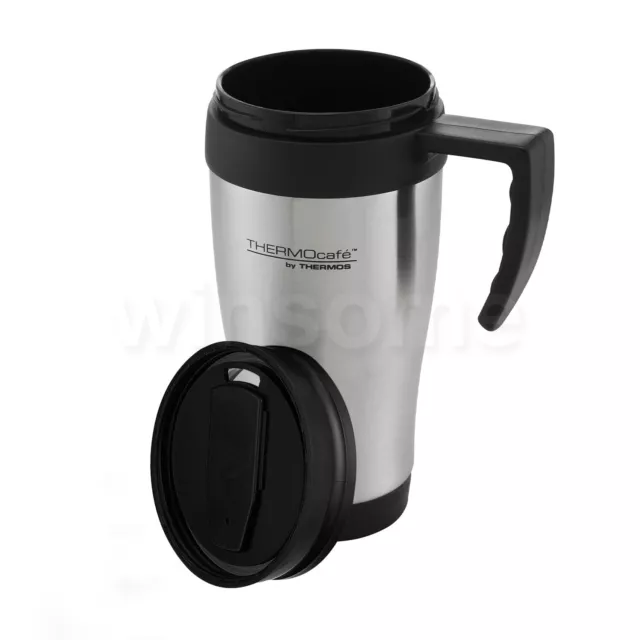 Thermos Flask Insulated Travel Mug Warm Hot Tea Coffee Drink Outdoor Thermal Cup