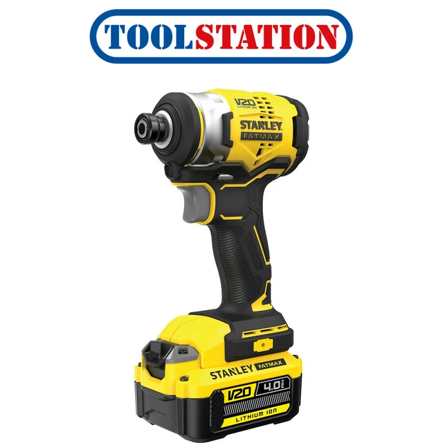 Stanley FatMax V20 18V Cordless Brushless Impact Driver 1 x 4.0Ah