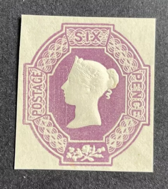 GB QV, 6d Purple Embossed, Fine Example. Fine Mint, MNH