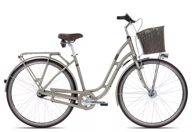 Damenfahrrad Maxim Deluxe 28 Wave Citybike 28 Zoll mit Tiefeinstieg