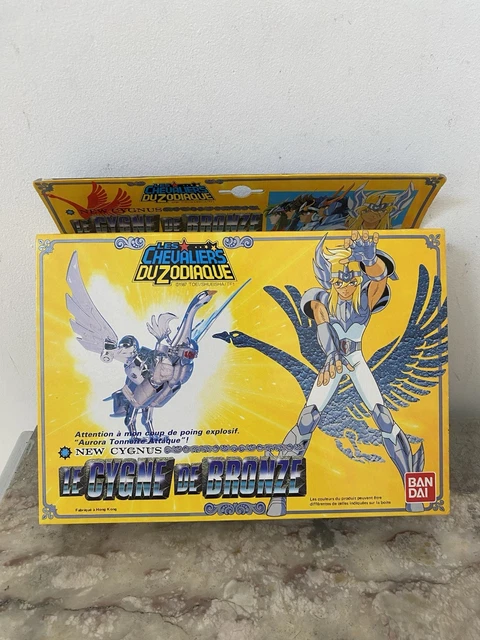 Lot De 4 Figurines Saint Seiya (Chevaliers Du Zodiaque) Bronze V2 - Bandai Années 2000
