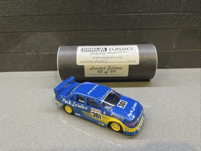 Pack Leader Racing 1:43 DINKUM CLASSICS EF Pack Leader ATCC 1996 Ford Falcon Jones $274.99 ...