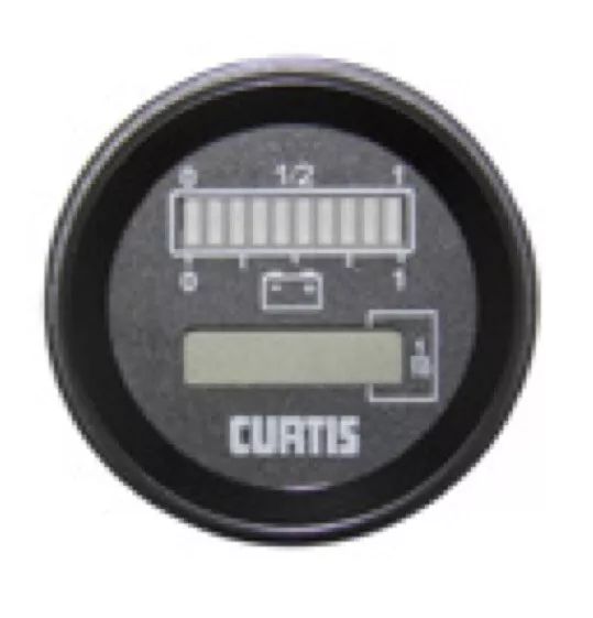 Curtis contaore, indicatore di scarica batteria 24 V 48 V carrello elevatore, carrello elevatore a timone Curtis contaore, indicatore di scarica batteria 24 V 48 V carrello elevatore, carrello elevatore a timone