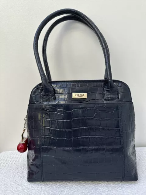 Osprey online crocodile handbag