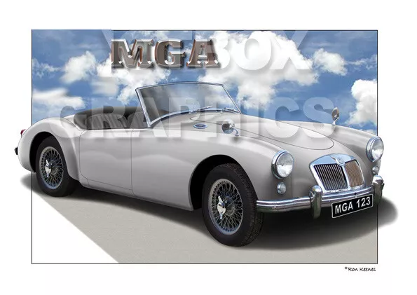 Mga Print - Personalised Illustration Of Your Car