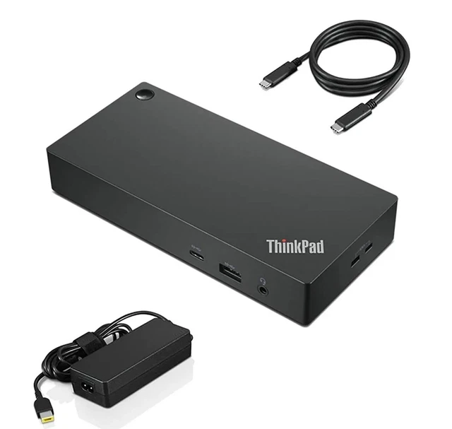 Docking Station USB-C Lenovo ThinkPad Gen 2 - 40AS0090UK, Ricondizionato - Foto 6