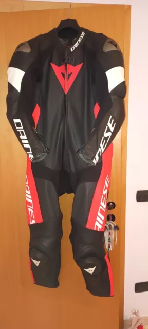 Tuta pelle Dainese mod. Tosa tg 52 pari al nuovo