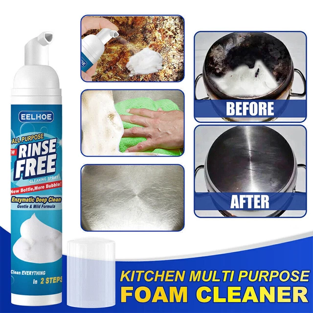 KITCHEN RINSEFREE STAIN Remover Cleaner Grease Removal Deep Cleaning Spray 16.79 PicClick AU
