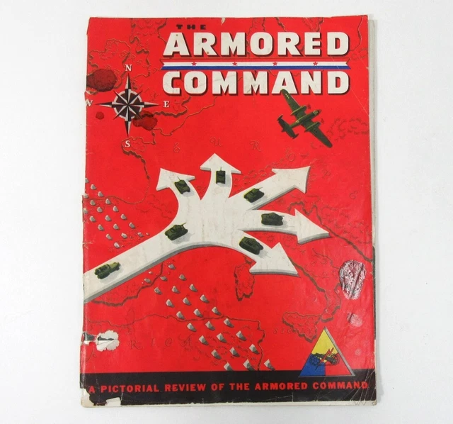 Macarthur Command Magazine RARE WWII MAGAZINE The Armored Command Pictorial Review £39.26 ...