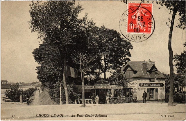 CPA AK Choisy le Roi Au Petit Chalet-Robinson FRANCE (1282564)