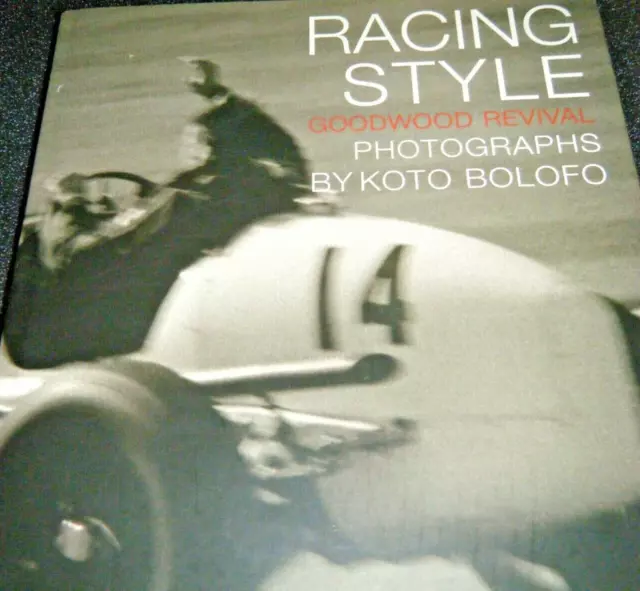 Livre de Course Style Goodwood Revival Koto Bolofo Era Bugatti Mousse Stirling